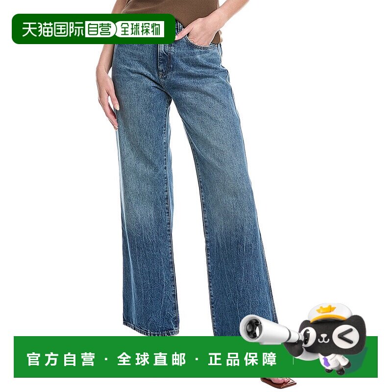 自营 DL1961 Desi Endless Sea High-Rise Bootcut Jean - blue