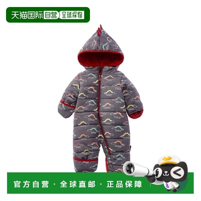 自营Wippette彩色恐龙绗缝婴儿车-灰色 美国奥莱直发