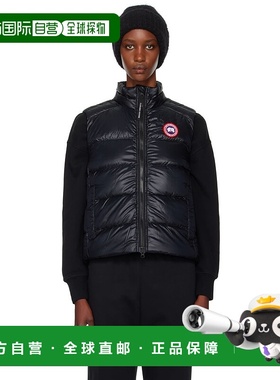 1h可退 香港直邮潮奢 Canada Goose 加拿大鹅 女士 黑色 Cypress