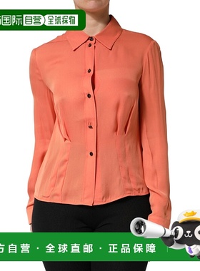 自营Emporio Armani Colla Button Down Long SleevesWomen's Top