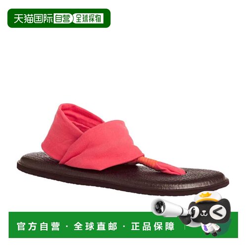 自营Sanuk瑜伽吊带2珊瑚SWS10001-CORL女士-橙色 美国奥莱直发