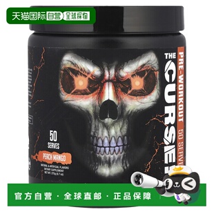 香港直邮JNX Sports,The Curse!® 锻炼前营养粉，桃子芒果味，9.7