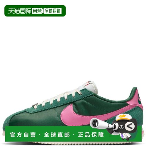 自营Nike Cortez IF1764-300运动鞋女士绿色粉红色生活方式鞋HAM6