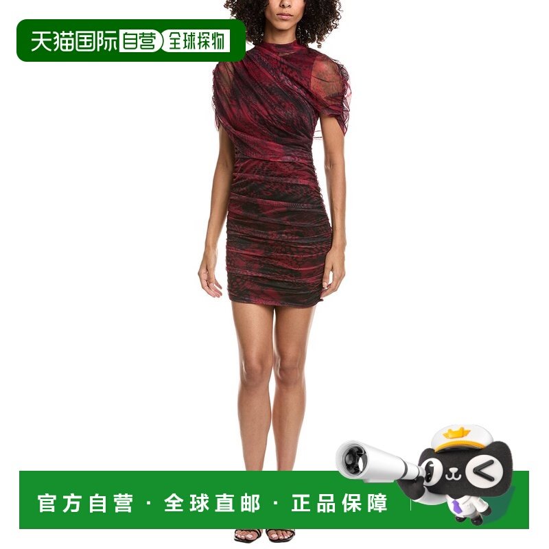 自营Amanda Uprichard Evianna Dress - Red 连衣裙美国直发奥莱,女装/女士精品,连衣裙,淘宝优惠券,粉丝福利购,淘宝优惠卷