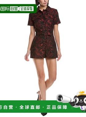 自营Amanda Uprichard Ireland Romper - Red 连体裤美国直发奥莱