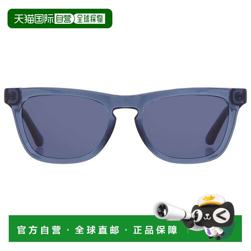 自营Calvin Klein Blue Square Ladies Sunglasses CK23535S 400