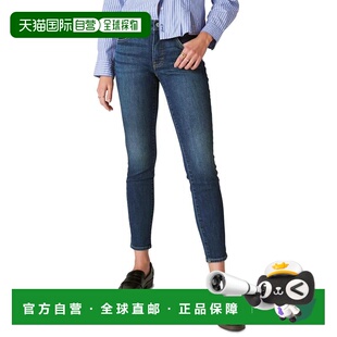 Brand Lucky 女款 Ava 1h可退 中腰破洞紧身牛仔裤 美国直邮