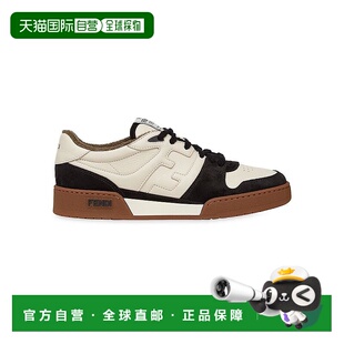 男士 时尚 休闲鞋 皮鞋 fendi 运动鞋 牛皮低帮真皮男鞋 美国直邮