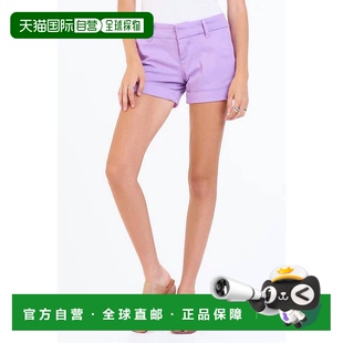denim汉普顿薰衣草色短裤 john 美国奥莱直发 dear 自营