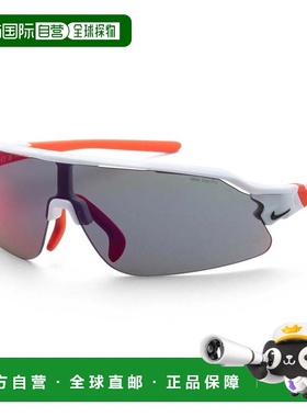 自营Nike Men's 72 mm White Sunglasses - white 美国奥莱直发