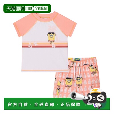 自营Andy & Evan x SpongeBob SquarePants Rashguard Set - oran