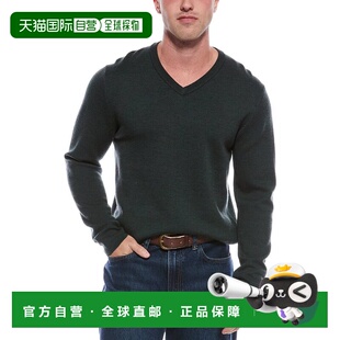 自营Magaschoni Merino Wool-Blend Crewneck Sweater - green 美