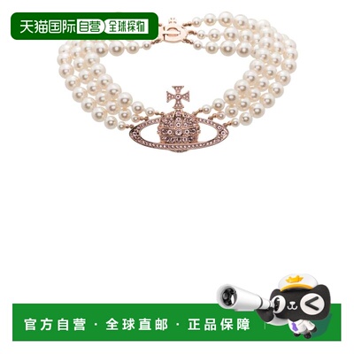 自营vivienne westwoodLayered Necklace with Gold-Tone Orb Pla