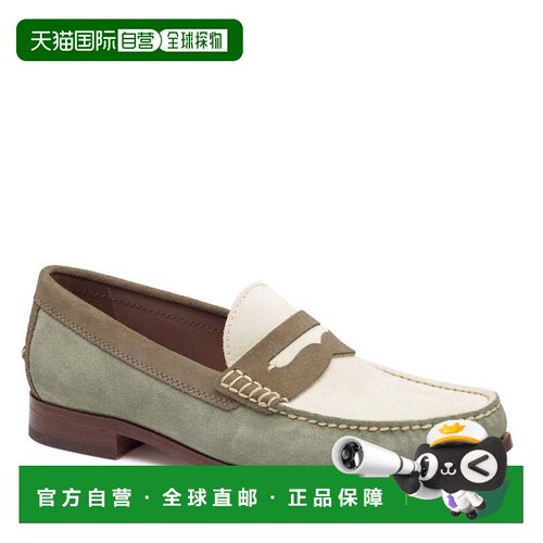 自营Johnston & Murphy男式Baldwin Penny Loafer - sage multi e