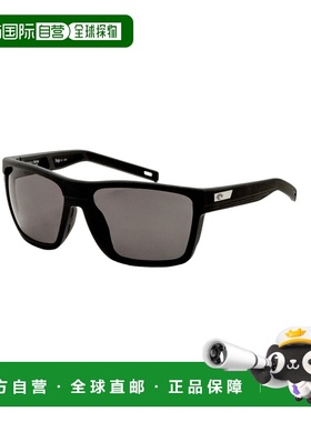 自营Costa del Mar Men's 61 mm Grey Sunglasses - dark grey 美