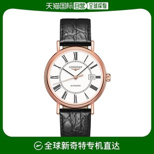 休闲手表浪琴皮带表盘 美国直邮Longines 男士