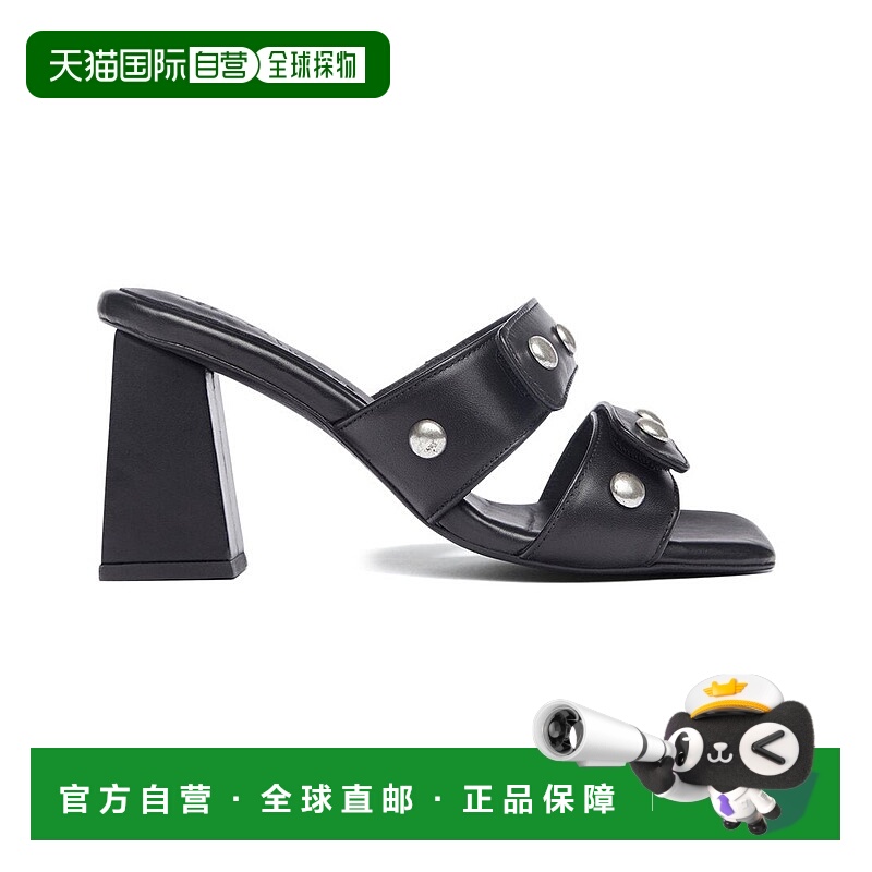 自营 Freda Salvador Adria 皮革高跟鞋 - 黑色 美国奥莱直发