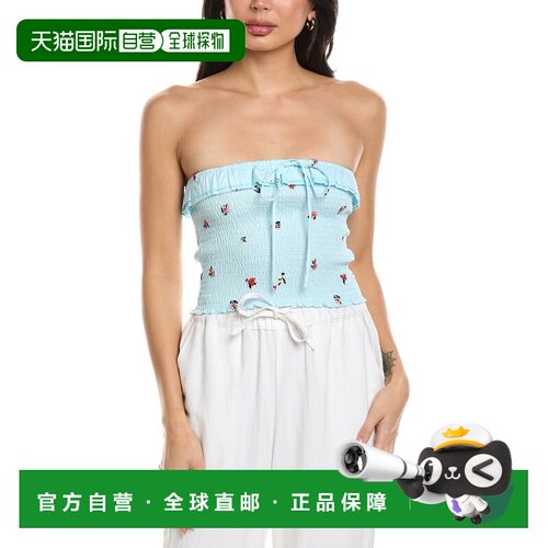 自营Solid & Striped The Nikki Top - blue 美国奥莱直发上衣