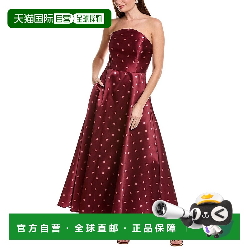 自营Hutch Victoria Maxi Dress - red 美国奥莱直发