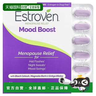 自营 Estroven,Mood Boost，更年期缓解，30 片囊片