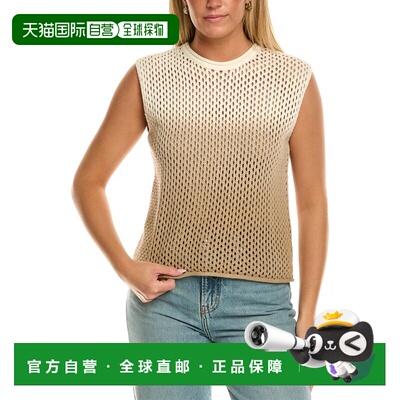 自营Velvet by Graham & Spencer Nina Sleeveless Cashmere-Blen