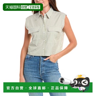 Shirt 自营Kenneth Cole Crop 美国奥莱直发 green