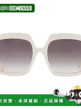 自营Philipp Plein Grey Gradient Sport Ladies Sunglasses SPP0