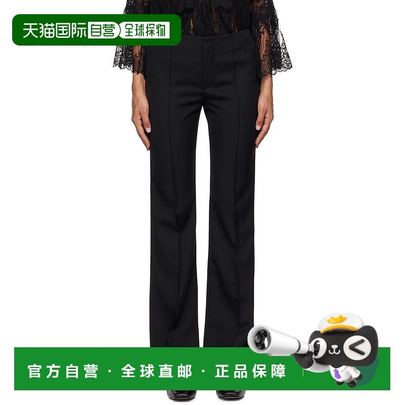 1h可退 香港直邮潮奢 Chloe 蔻依 女士 捏褶缝长裤 CH24APA32喇叭