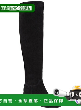 自营 La Canadienne Jabra 绒面革靴子 - 黑色 美国奥莱直发皮靴