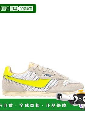 自营Autry Windspin Women’S Sneakers In Mesh And Leather Whi