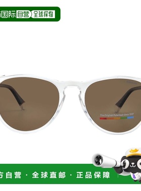 自营Polaroid Polarized Bronze Oval Ladies Sunglasses PLD 415