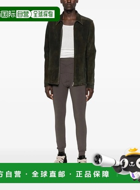 美国直邮RICK OWENS - Men Giacca In Pelle Brad Jacket外套夹克