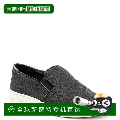 自营 michael kors女式基顿涂层帆布滑套运动鞋/suprema纳帕涂层/