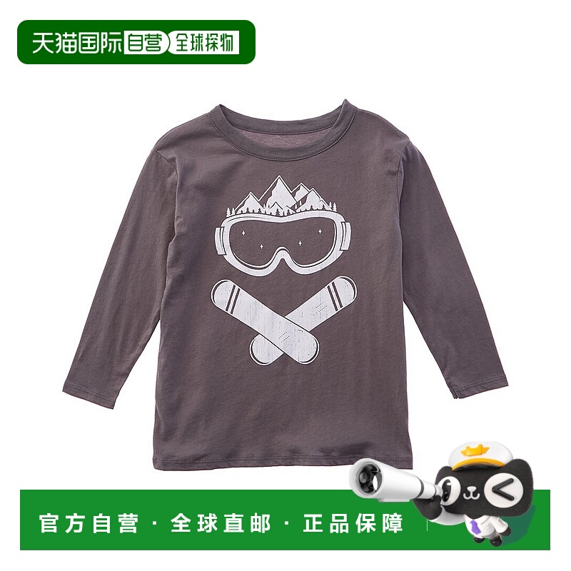 自营Chaser Snow Goggle Smile T-Shirt - grey 美国奥莱直发