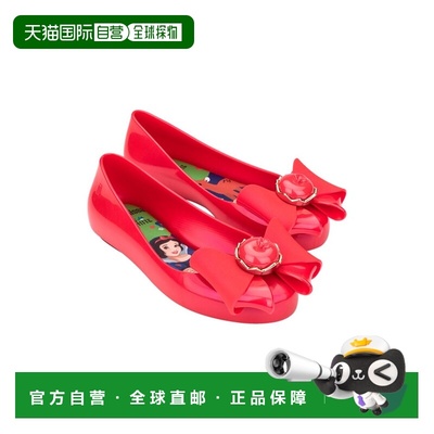 自营Mini Melissa Sweet Love + Snow White Kids Ballerina Flat
