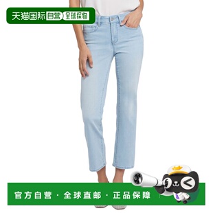 Waters 美国奥 自营NYDJ Clear Jean blue Crop Marilyn Ankle