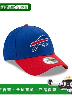 自营NEW ERA NFL THE LEAGUE 9FORTY男女蓝色/红色涤纶帽子