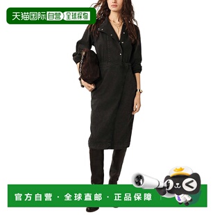 自营ba&shDo；SH烘焙连衣裙-黑色 美国奥莱直发