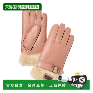 自营Australia Luxe Collective Sheepskin Cuff Gloves - pink