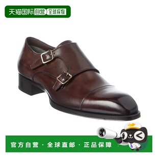 Double Leather Ford 美国奥莱直发 Strap brown Monk 自营Tom
