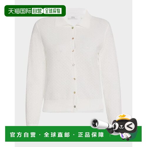 1h可退 【美国直邮】vince 女士 毛衣长袖针织开衫