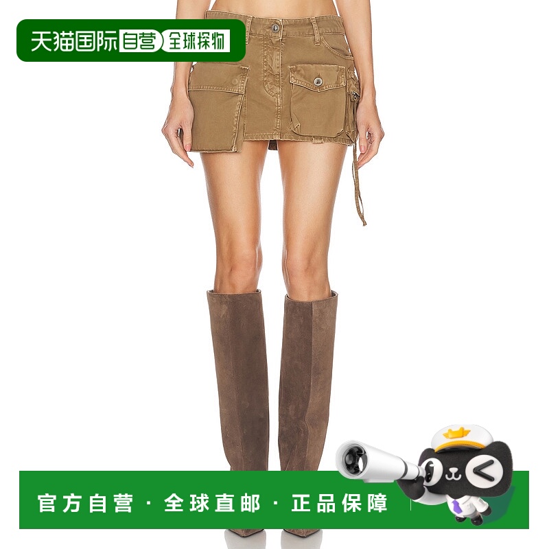 1h可退 香港直邮潮奢 The Attico 女士 ''FAY'' 迷你裙 247WCS136