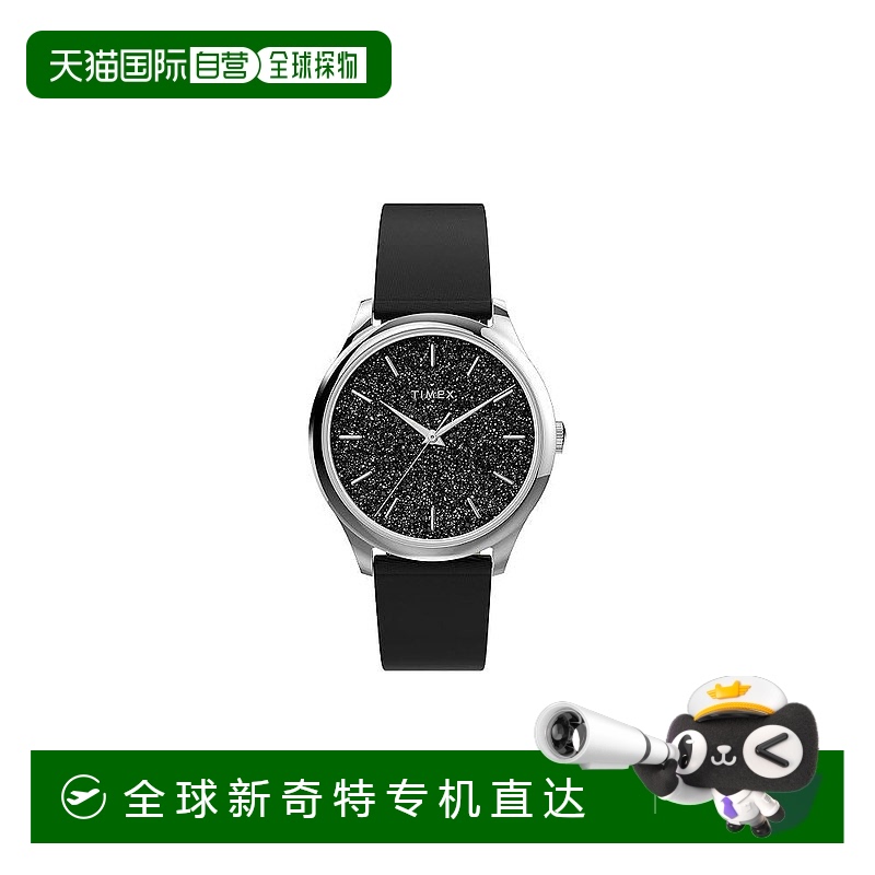 自营 Timex天象光学32mm女士手表-黑色 【美国奥莱】直发天美时