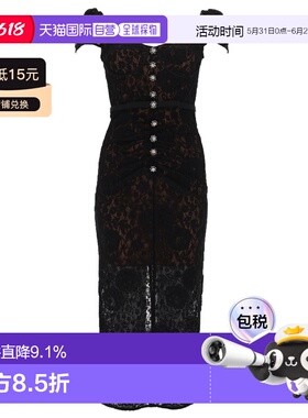 香港直邮Self-Portrait 连衣裙 RS26-173MA-B_BLACK