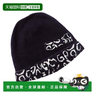 自营Portolano Leopard Bow Wool & Cashmere-Blend Hat - navy/w