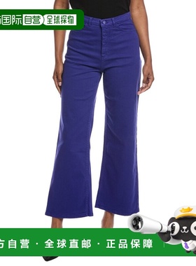 自营LAPOINTE Twill High-Waist Pant - blue 美国奥莱直发