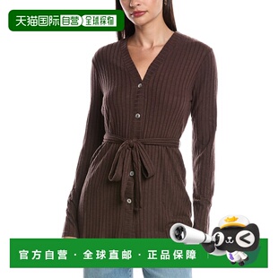 自营Michael Stars Celeste开衫-棕色 美国奥莱直发