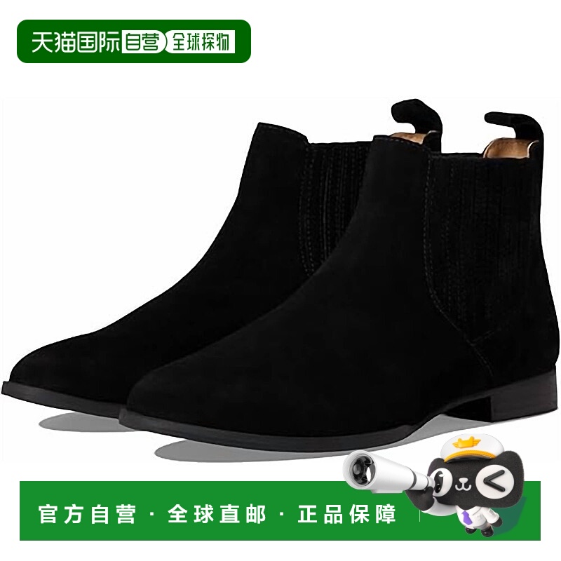 自营jack rogersWomen's Pippa Suede Chelsea Boots In Black -
