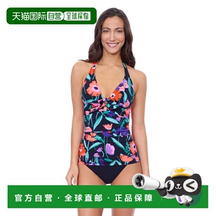 自营profile by gottex玛格丽特 哈尔特 坦基尼-黑色多色 美国奥