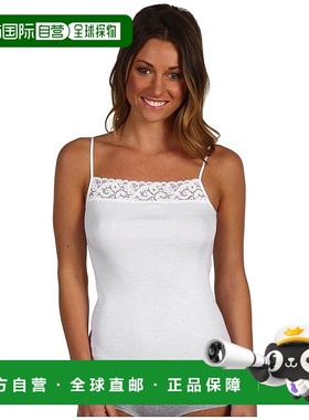 1h可退 香港直邮潮奢 Hanro 女士 Moments 吊带背心 white白色 舒